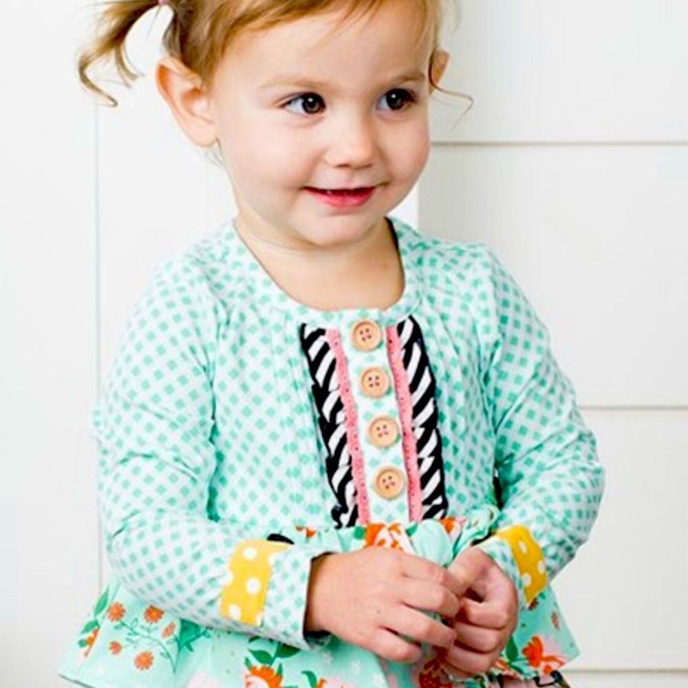 Matilda Jane Clothing with Joanna Gaines 12 to 18 months dress & diaper cover.